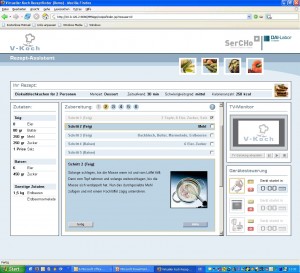 Cook-Rezeptanzeige